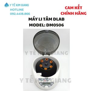 Máy ly tâm xét nghiệm DLAB DM0506 – Gọn nhẹ, dễ dùng, đa ứng dụng