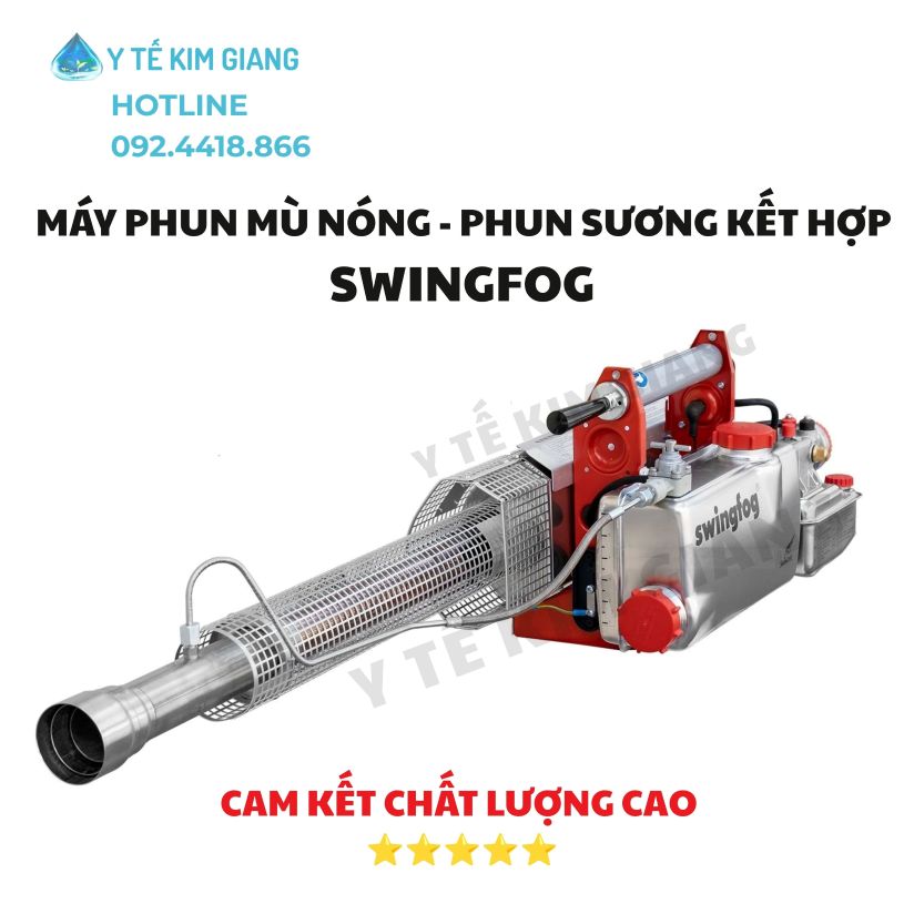 Máy phun mù nóng - phun sương kết hợp SWINGFOG: Vì sao NÊN CHỌN? 7 ưu điểm nổi bật! 1 may phun mu nong 2