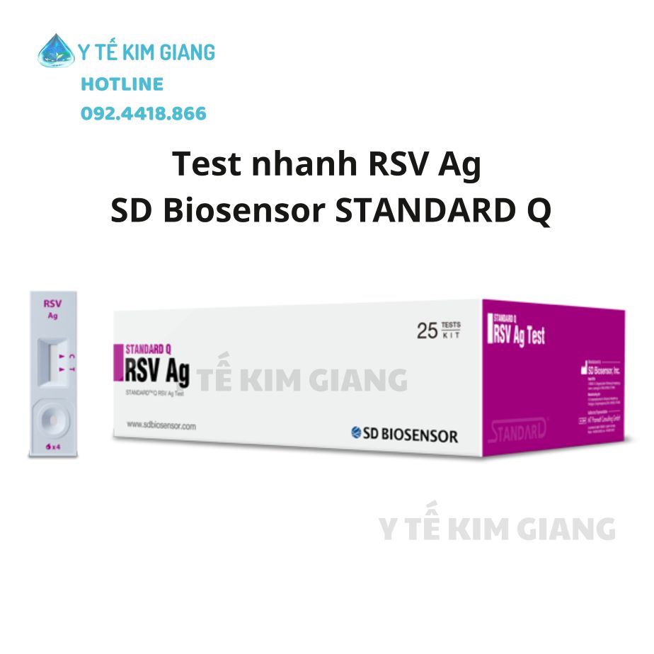 Test xét nghiệm RSV SD STANDARD Q: 5 ưu điểm nổi bật 1 rsv